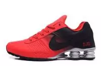 tenis nike shox deliver zoom hommes warhead red